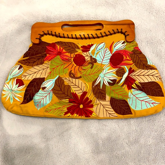 Embroidery Handbag - Picture 1 of 3